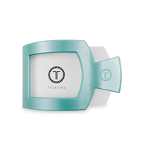 Square Flat Hair Clip | Large | Totally Turquoise