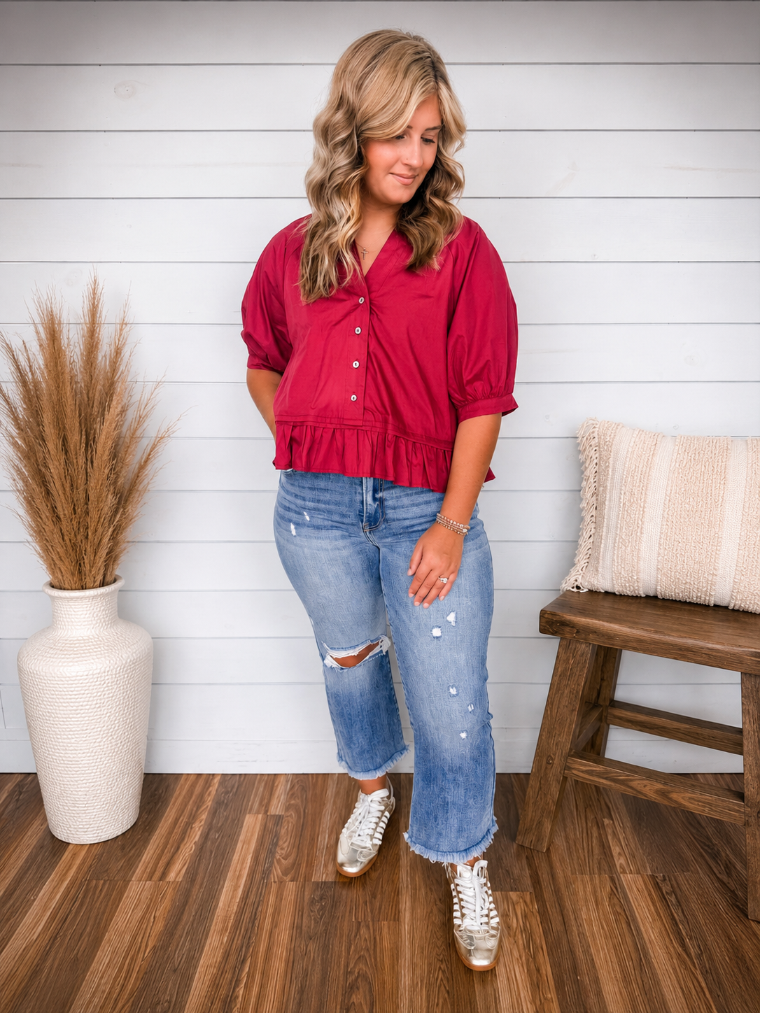 Ruffle & Ready Top ✨ Two Colors!