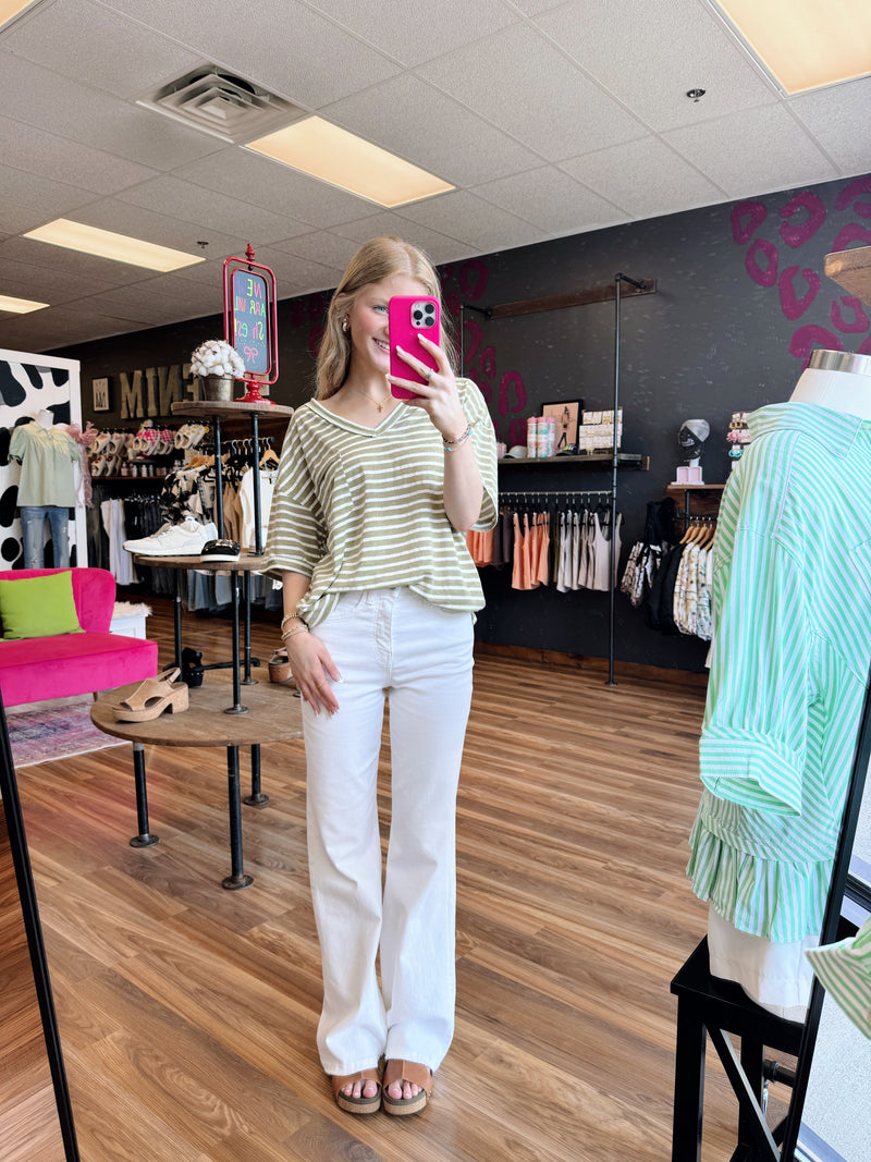 Lainey Striped Tees