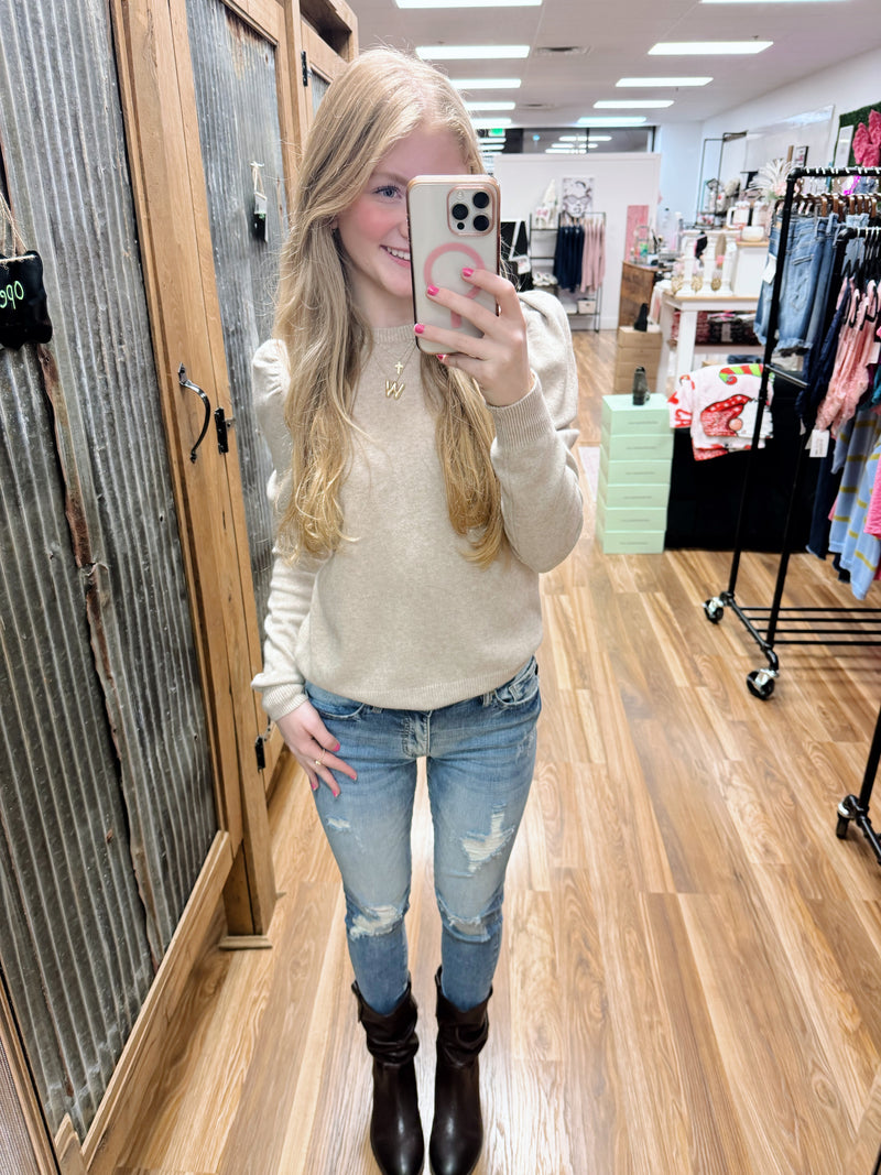 Blakely Puff Sleeve Sweater