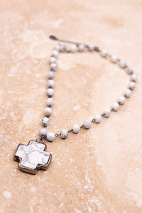 Theresa Necklace in White