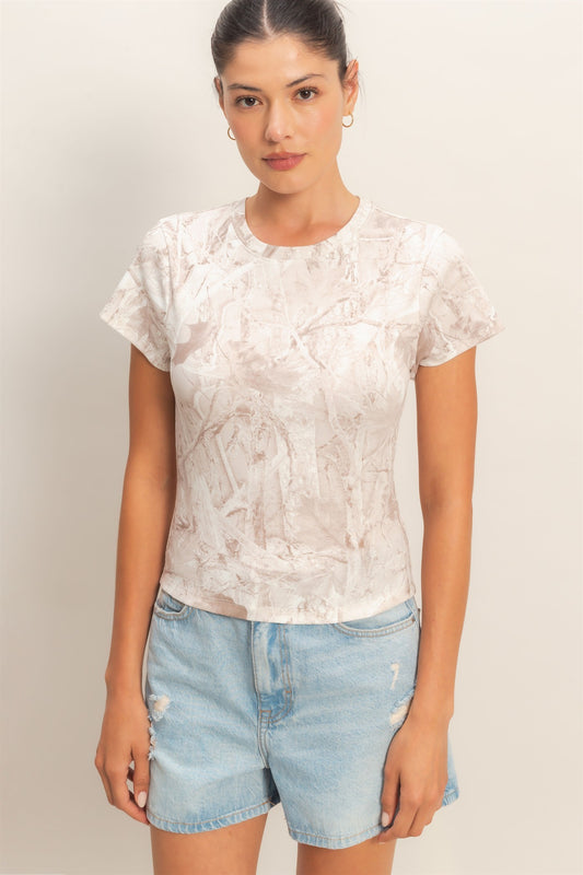 Backroads Babe Camo Tee
