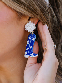Boot Gameday Earrings Three Colors!