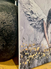Angel Wildflowers Canvas: 8x8