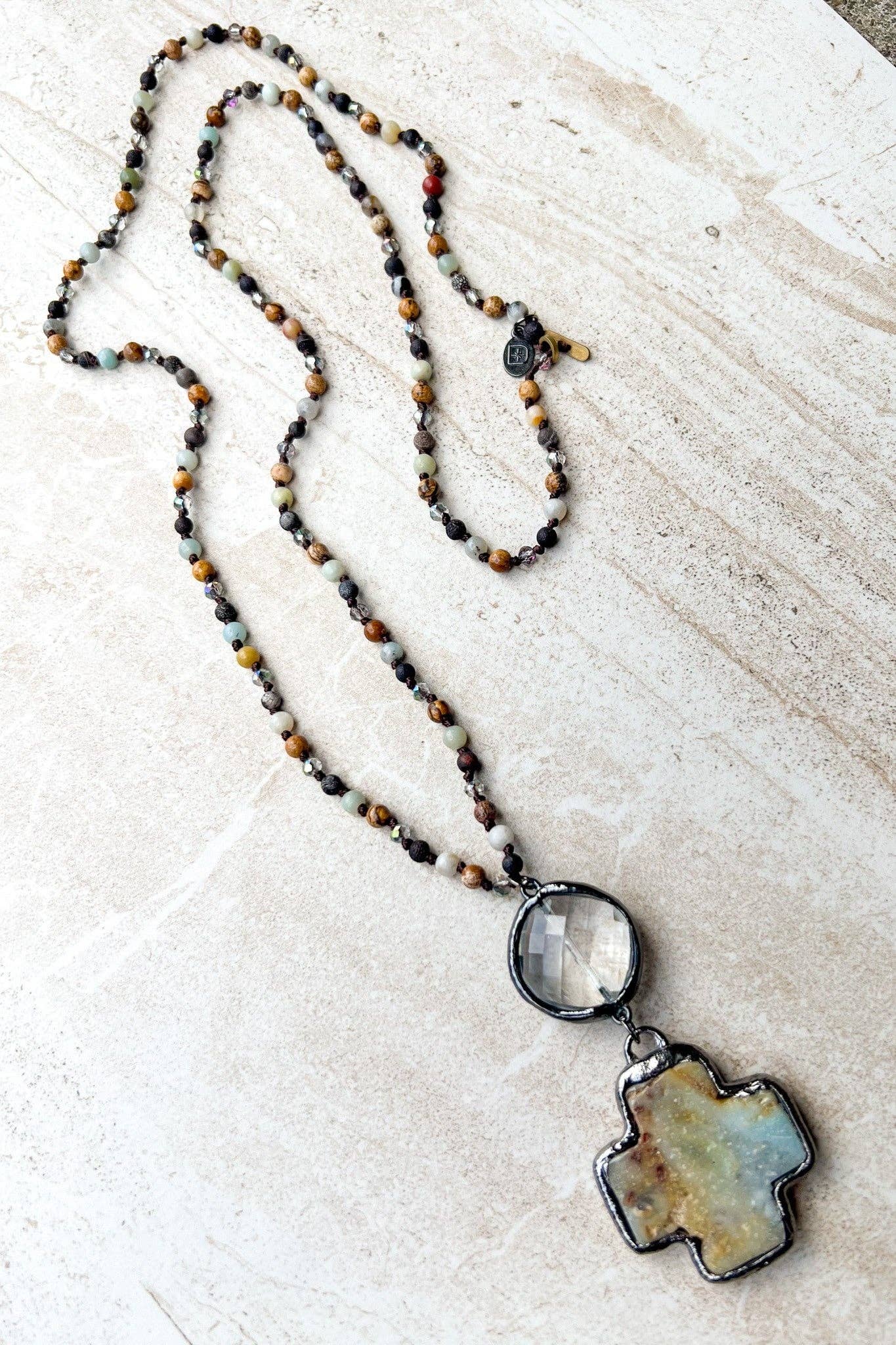 McCall Necklace in Amazonite