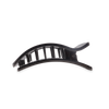 Flat Rectangle Hair Clip | Medium | Jet Black