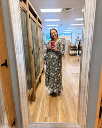 Hayden Smocked Floral Maxi
