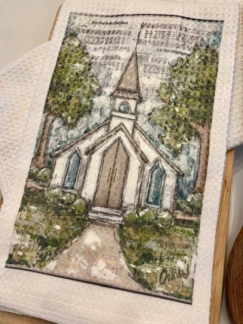 Chapel Tea Towel