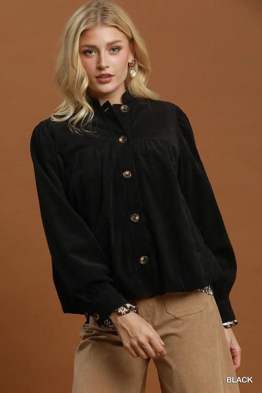 Midnight Corduroy Jacket