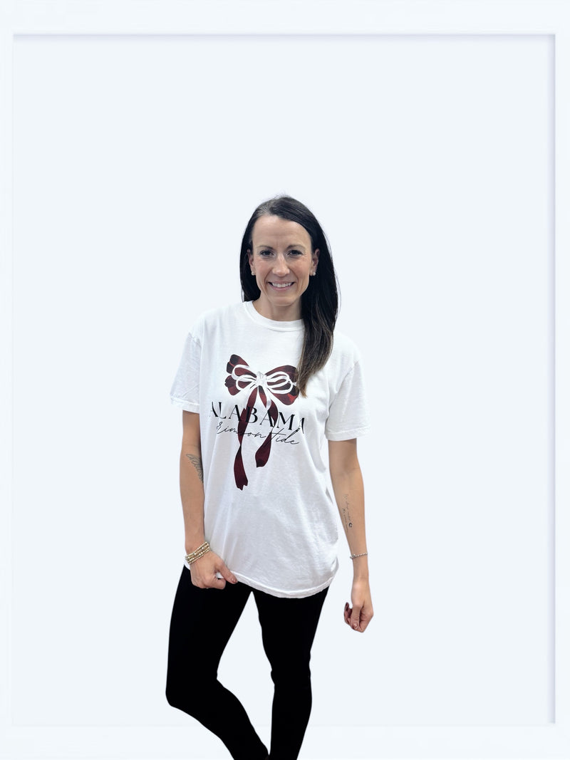 Bama Bow Tee