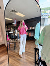 Lori Bubble Sleeve Peplum Top