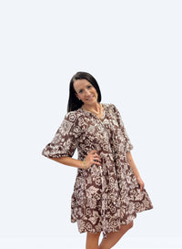 Megan Boho Babydoll Dress
