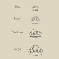 Classic Hair Clip | Medium | Fir Real