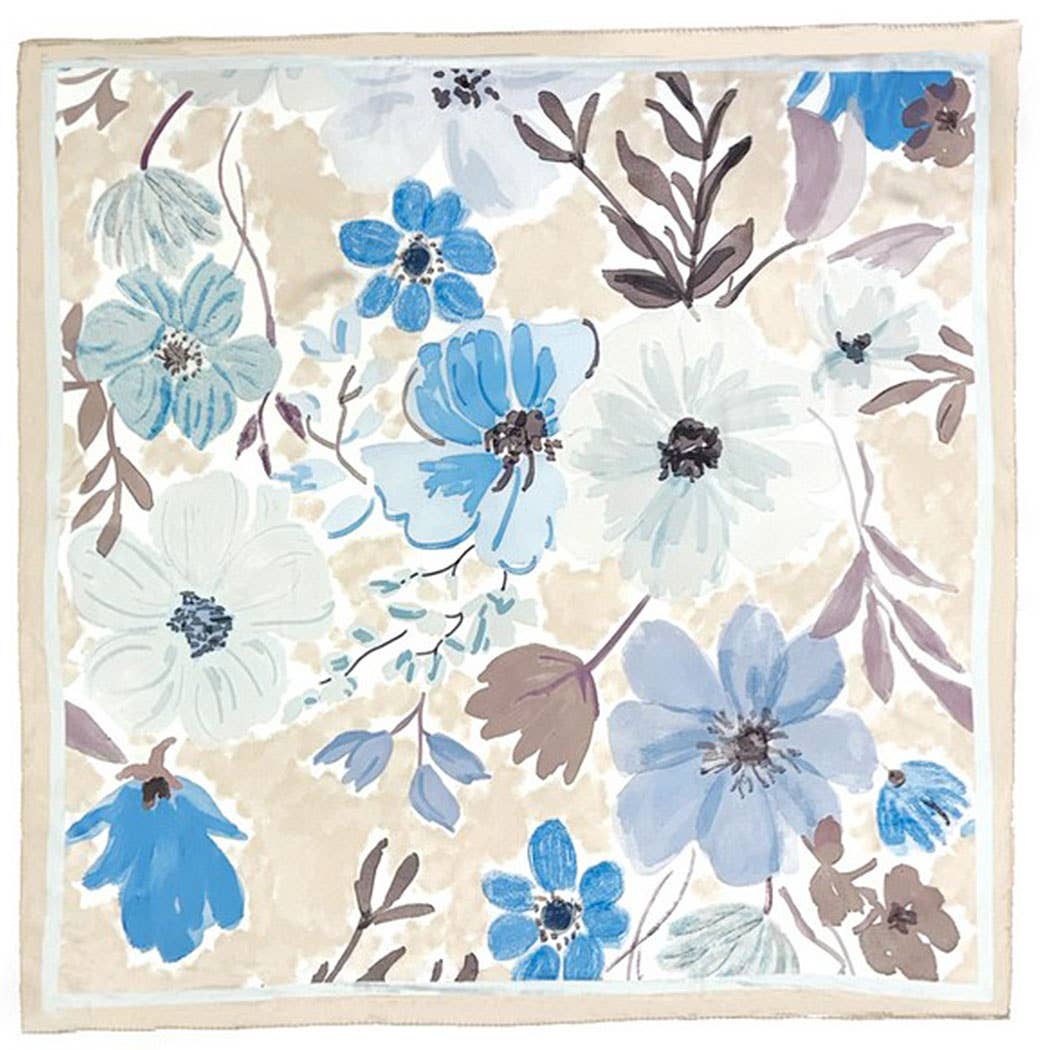 Floral Pattern Bandana: BG