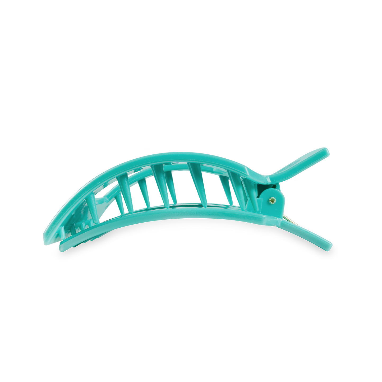Square Flat Hair Clip | Large | Totally Turquoise