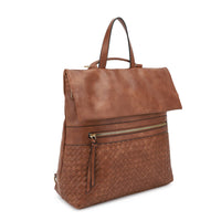 HELENA Woven Flap Backpack Two Colors!