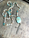 Stephanie Necklace Amazonite