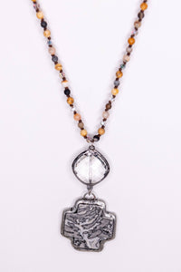 McCall Necklace in Gray