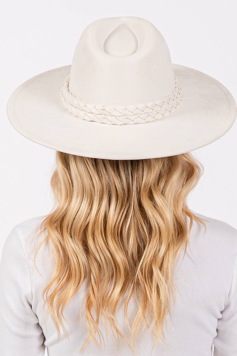 Ivory Double Rope Hat
