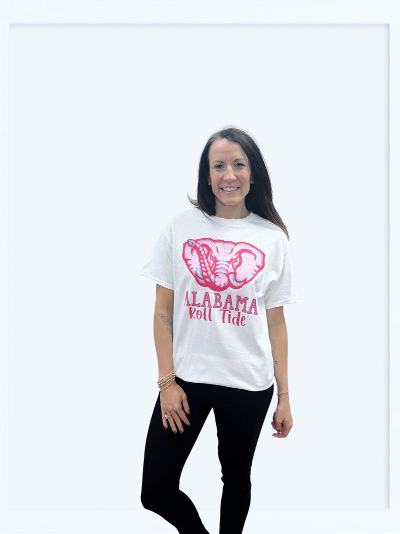 Neon Bama Graphic Tee