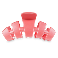 Classic Hair Clip | Large | Calming Coral