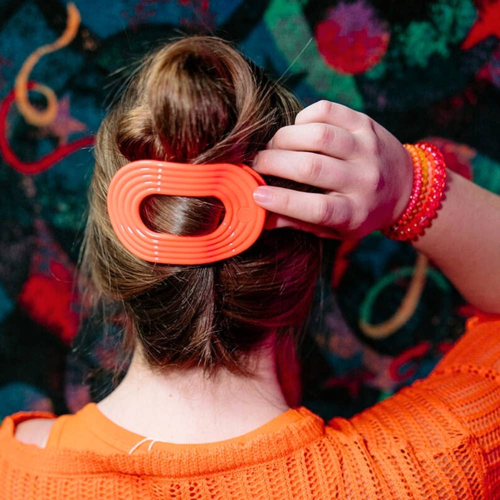Flat Round Hair Clip | Large | Darty