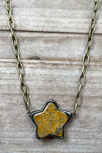 Aster Necklace Taupe
