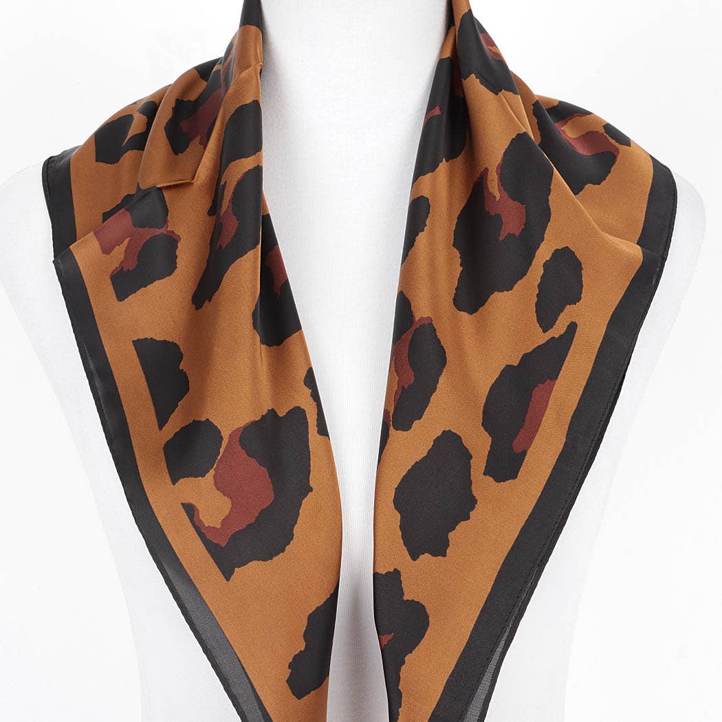 Leopard Luxe Scarf: CM