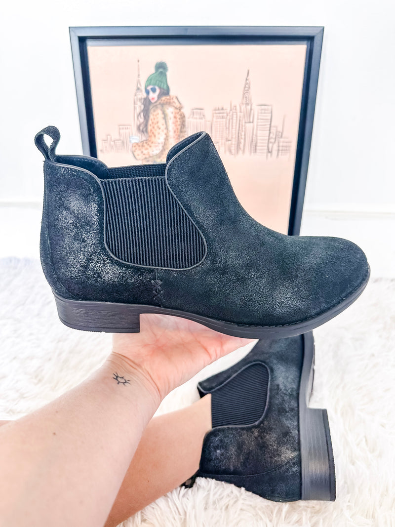 Ryleigh Black Slip-On Bootie