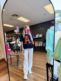 Vintage Short-Sleeve AU/AL Top