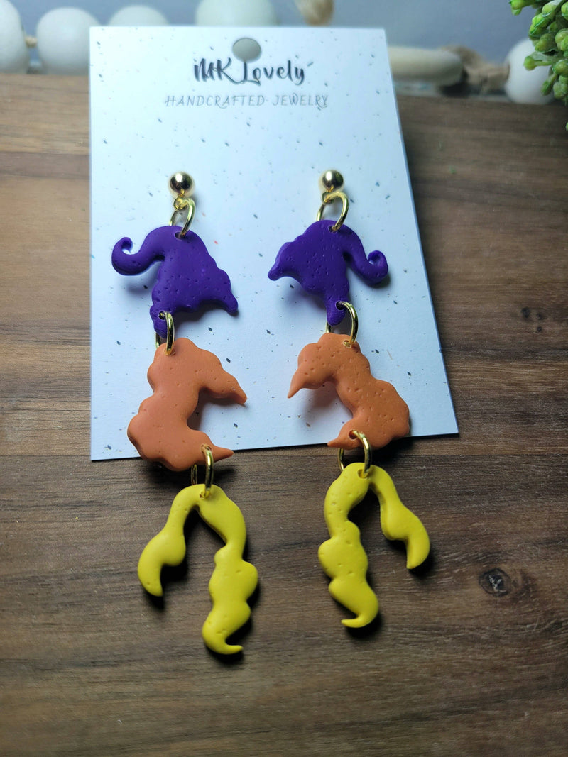 Tiered 3 Witch Dangles