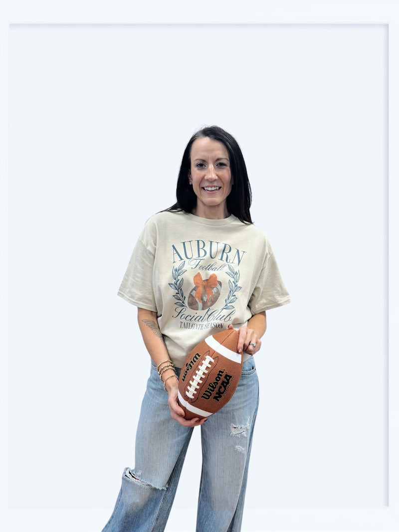 Auburn Football Social Club Graphic Tee