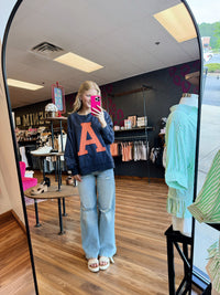 Vintage Long-Sleeve AU/AL Top