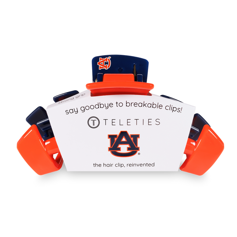Classic College Hair Clip | Large | Auburn Univ.