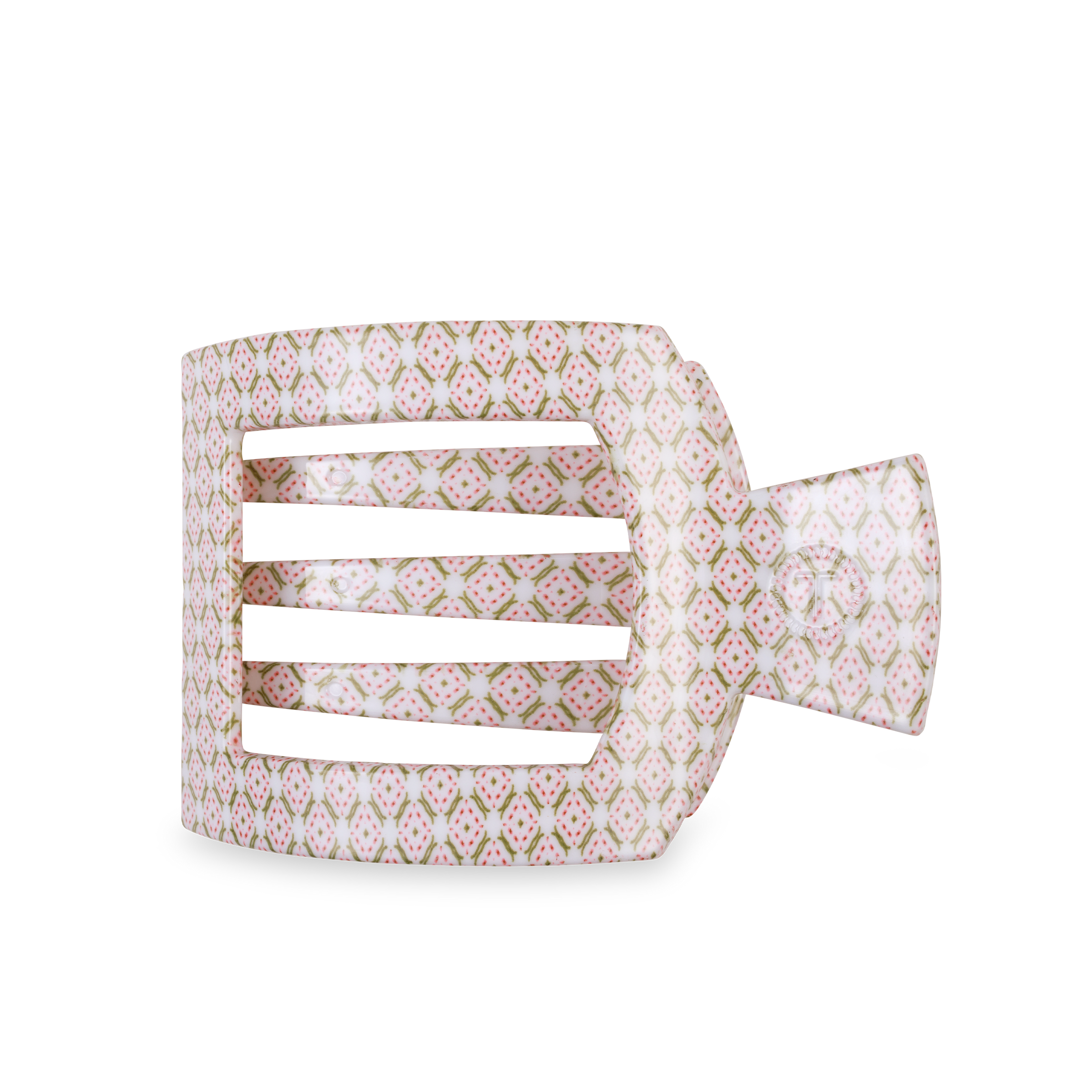Pine & Pearl | Large | Flat Square Hair Clip