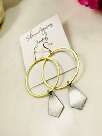 Mixed Metal Earrings