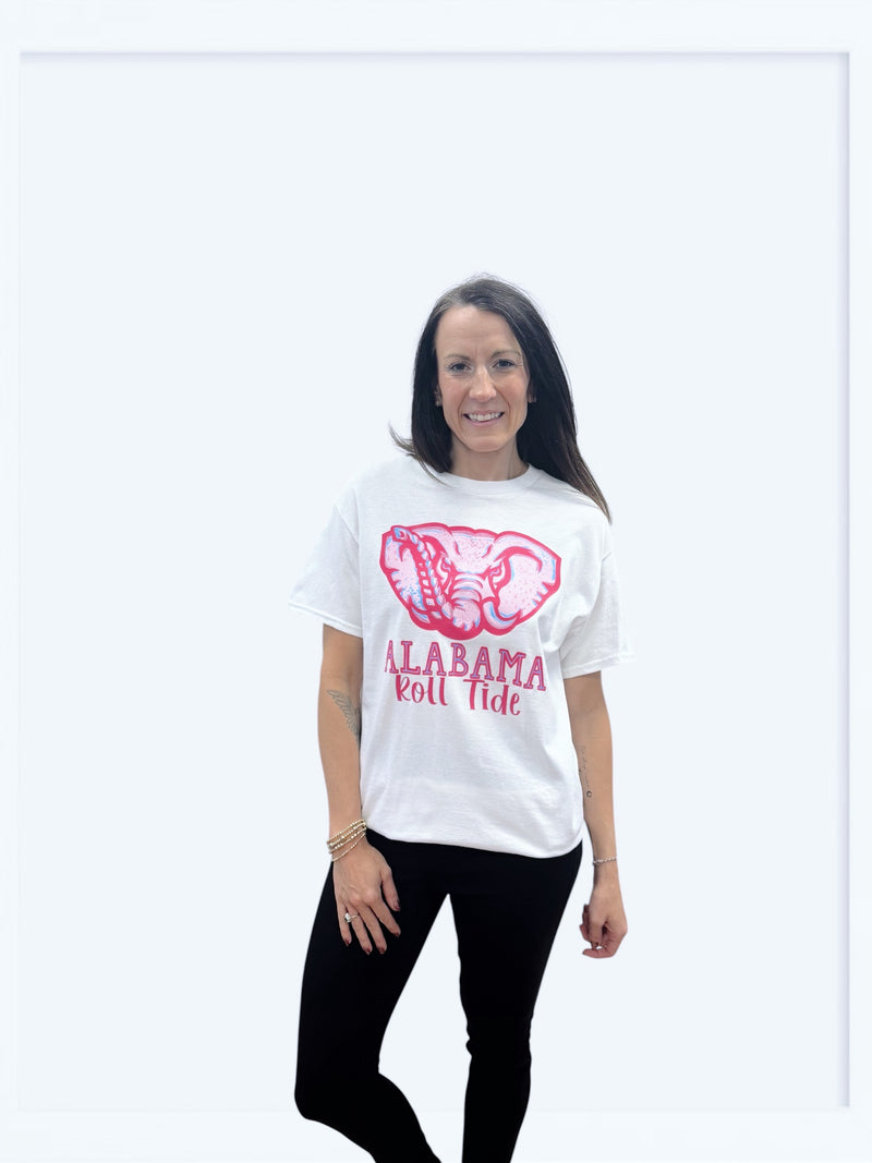 Neon Bama Graphic Tee