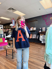 Vintage Short-Sleeve AU/AL Top
