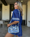 Rectangle Silver Stadium Bag