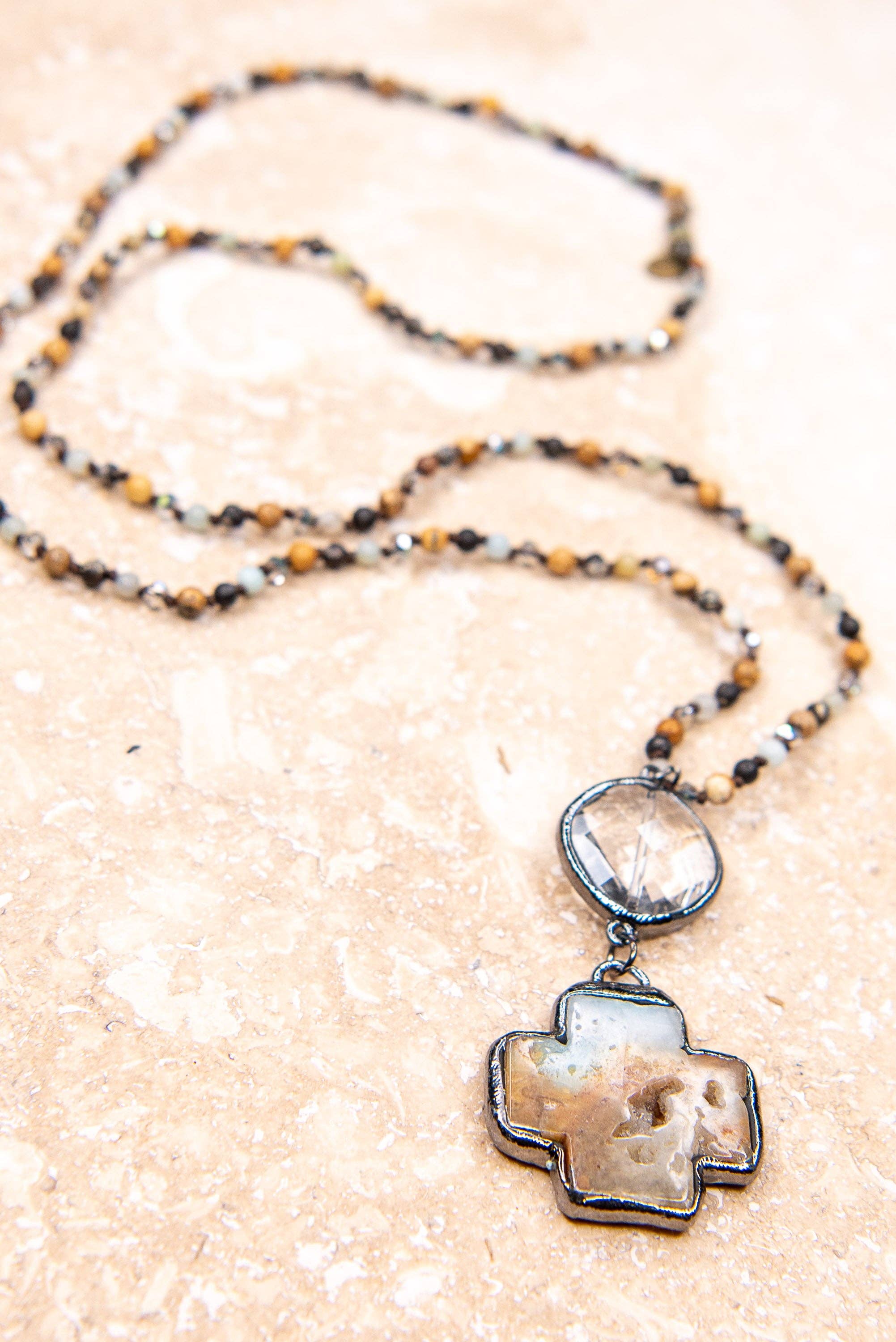 McCall Necklace in Amazonite