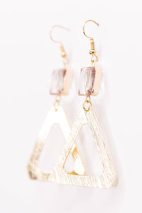 Jessica Earrings with Triangle