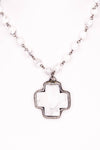 Theresa Necklace in White