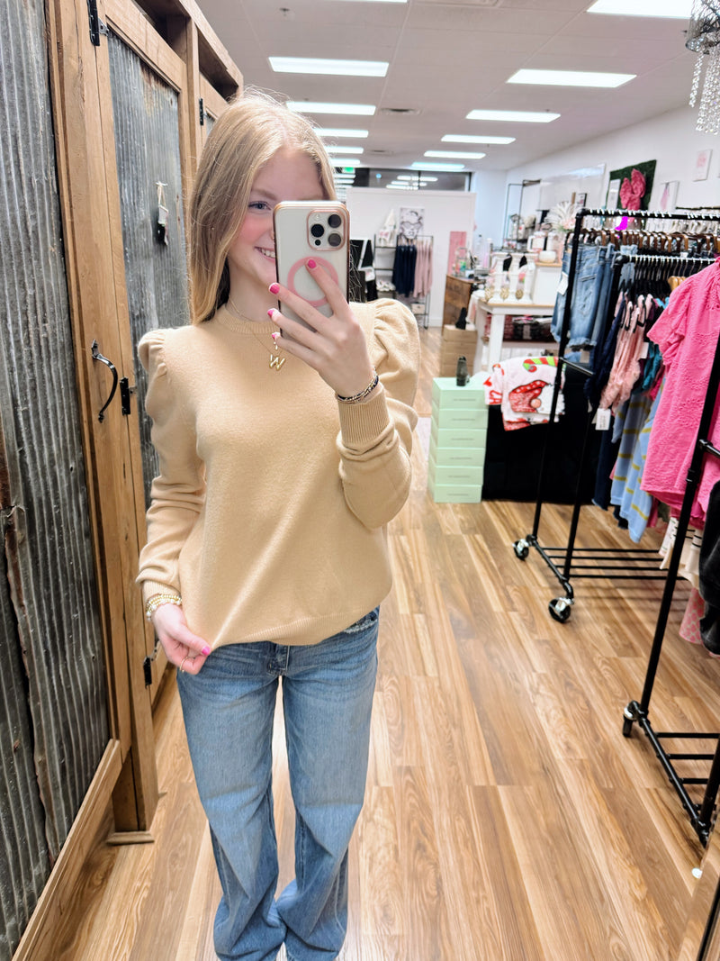 Blakely Puff Sleeve Sweater