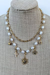 2 Layer Charm Necklace
