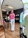 Lori Bubble Sleeve Peplum Top
