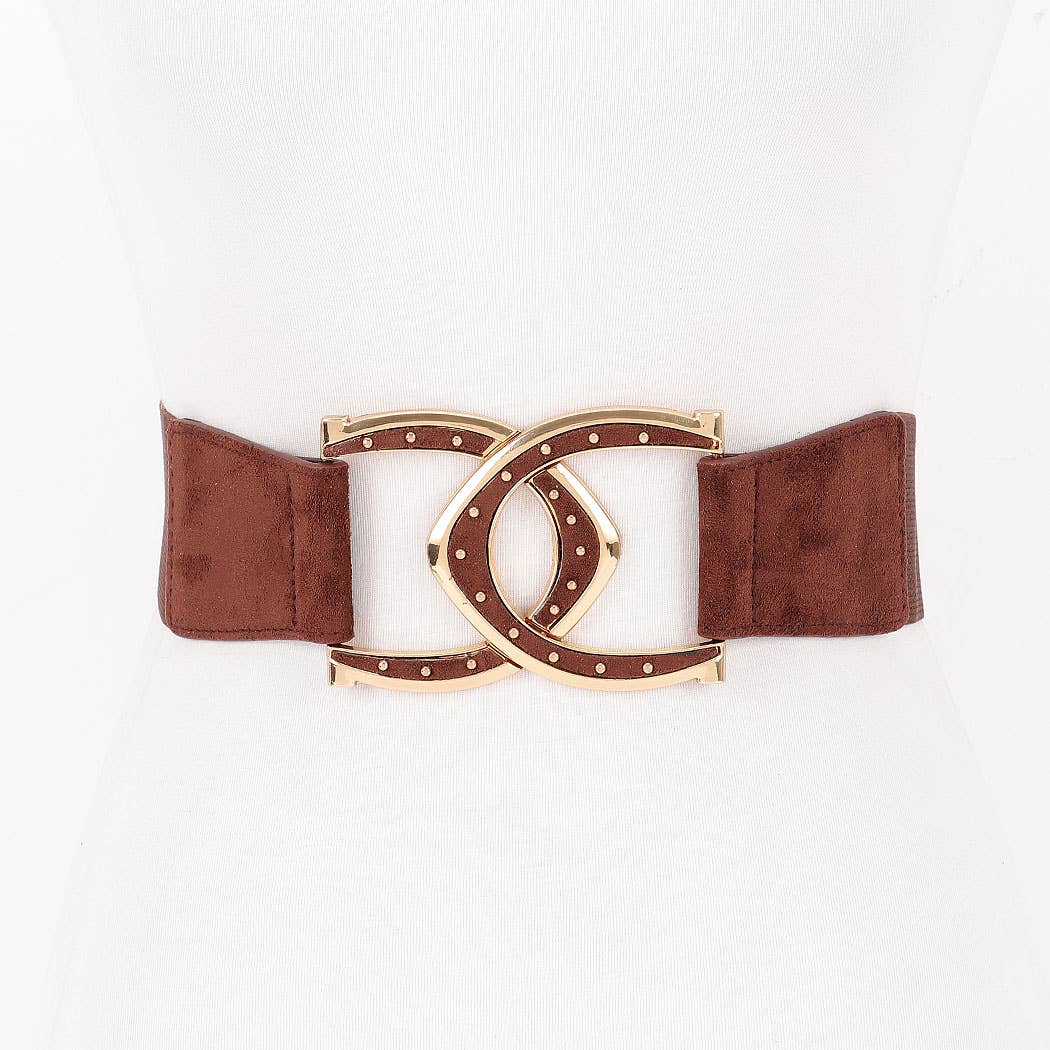 Interlocking Buckle Wide Belt: CM