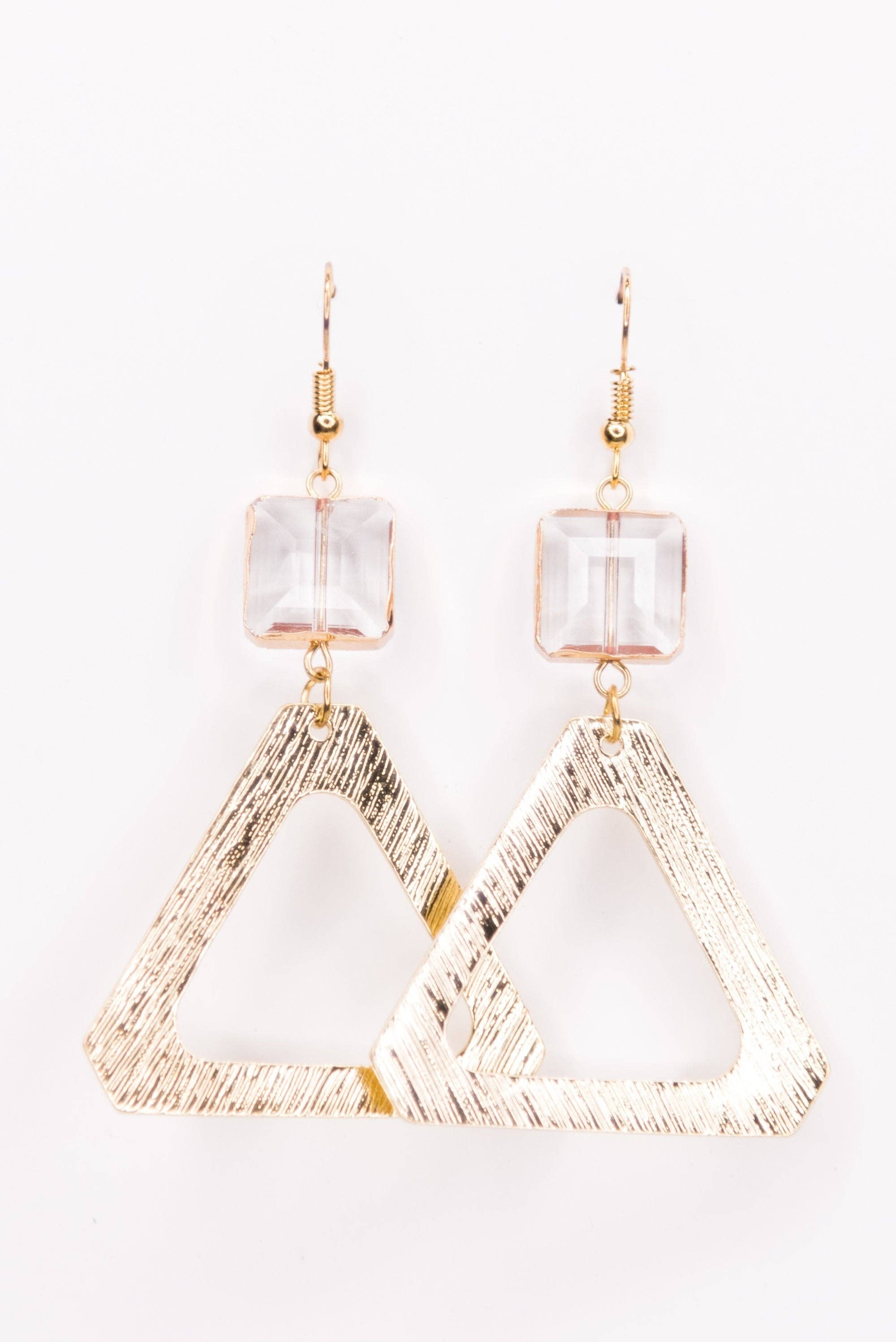 Jessica Earrings with Triangle