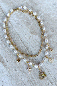 2 Layer Charm Necklace