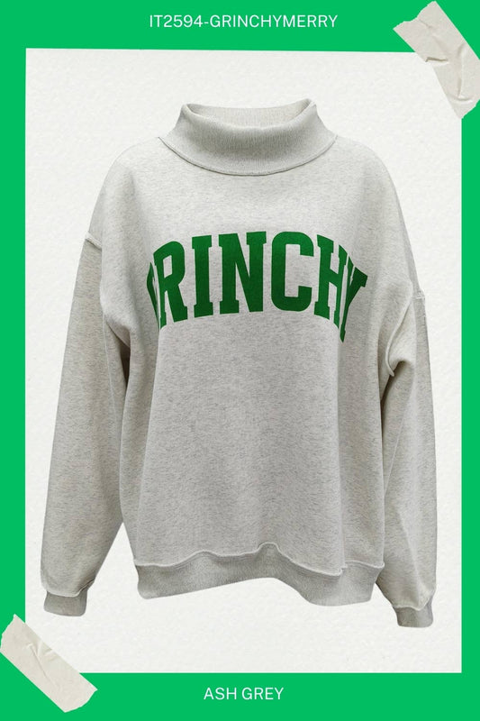 GRINCHY & MERRY Reversible Sweatshirt