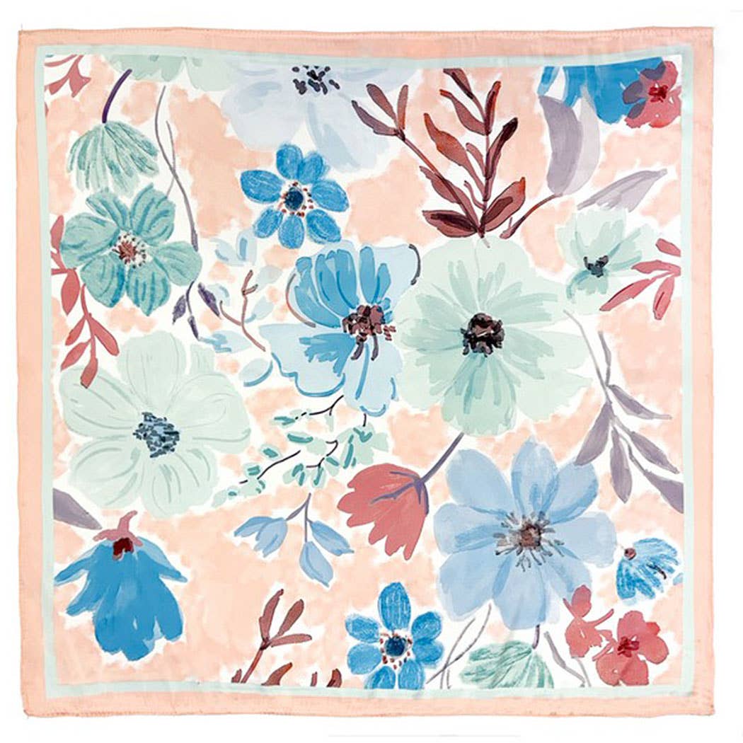 Floral Pattern Bandana: BG